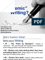 "Academic" Writing?: What Is