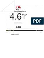 Velocidad Internet