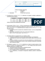 Examen Rec UD4. Cinética Química PDF