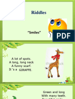 Riddles about Animals