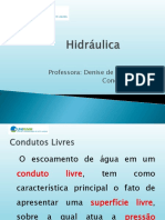 Hidráulica Condutos Livres