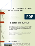 Sector Productivo