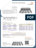 Cofrastra 70: Composite Floor Decking With Dovetail Section