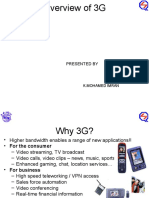 Overview of 3G and Mobile Network Technologies