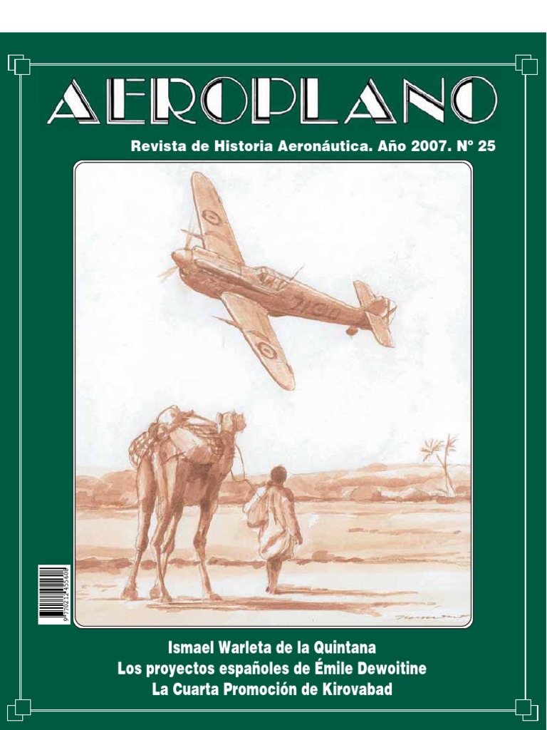 Revista Aeroplano Numero 25 Del Ano 07 Pdf Guerra Civil Espanola Aviacion
