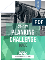 21 DAY HERO Planking Challenge Guide