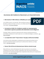 Acciones Del Gobierno Nacional y El Asociativismo 7-4 PDF