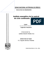 Analisis Energetico de La Central de Cic PDF
