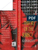 Alain Badiou - Theory of the Subject (2009).pdf