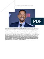 My Favorite Actor Is Will Smith: Choose A Famous Person and Write A Report About Him/Her