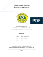 Penunjang Pemeriksaan Radiologi - Fidya KArimah Ulfa - P1337430219148 - 1D - SMT 2