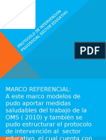 Protocolo de Intervencion Psicosocial Sector Educativo 1