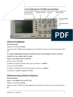 01-Resume Oscilloscope Numerique