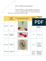 Ejercicio 3.2 - 3.4 Molecular