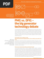 PMG vs. Dfig - The Big Generator Technology Debate