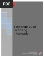Download Exchange 2010 License by Sunil Saunshi SN45721879 doc pdf
