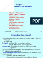 Register Transfers and Datapaths: Outline