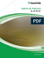 General Cable Tarifa PDF