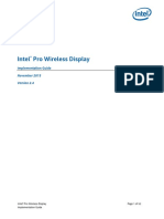 Enterprise Security Pro Wireless Display Guide