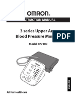 3 Series Upper Arm Blood Pressure Monitor: Instruction Manual