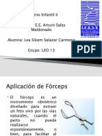 Aplicacion de Forceps