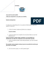 Cuestionario Deportivo Del Club Libertad Oriente Resuelto