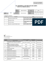 1 Ficha - Trabajo de Campo