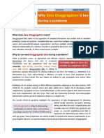 Why Is Key During A Pandemic: Data Disaggregation