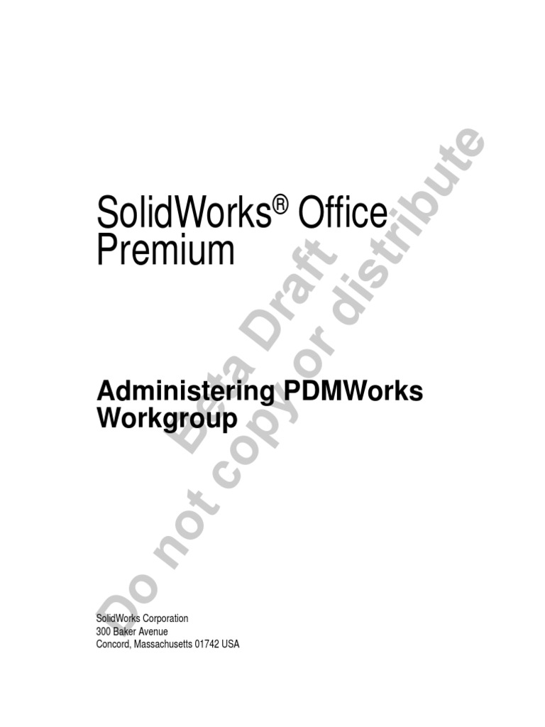 Administering PDMWorks Workgroup PDF | PDF | License | Computer File