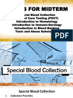 Special Blood Collection