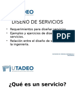Diseño de Servicios
