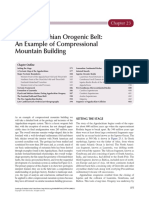 The Appalachian Orogenic Belt: An Example of Compressional Mountain Building