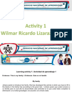 Activity 1 Wilmar Ricardo Lizarazo Soracá