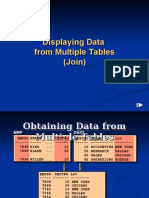 Displaying Data From Multiple Tables (Join)