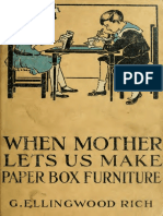 When Mother Lets Us Make Paper Box Furniture-1914 PDF