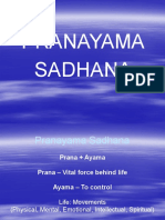 Guruji Pranayama Sadhana