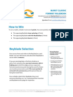 Burst Classic Format Rules - World Beyblade Organization PDF