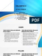 UNSRI ETIKA PUBLIK