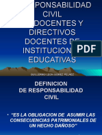 Responsabilidad Civil Extracontractual