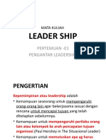 02 Pengantar Leadership