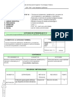 ACTIVIDADES DE APRENDIZAJE metodos