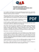 Nota Publica Oab Condominios PDF