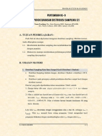 Pertemuan Ke-9 - Distribusi Sampling