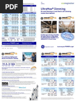 Ultramax Dimming: Bi-Level Dimming & Load Shed 0-10V Dimming Instant Start Ballasts