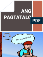 Ang Pagtatalo