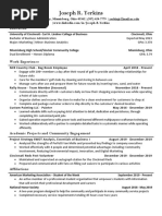 Yerkins Joseph Resume