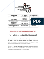 Contabilidad de Costos I Actividad