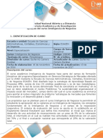 Syllabus Del Curso Inteligencia de Negocios PDF