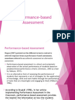Performance Based Assessment