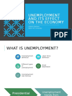 Unemployment and Its Effect On The Economy
